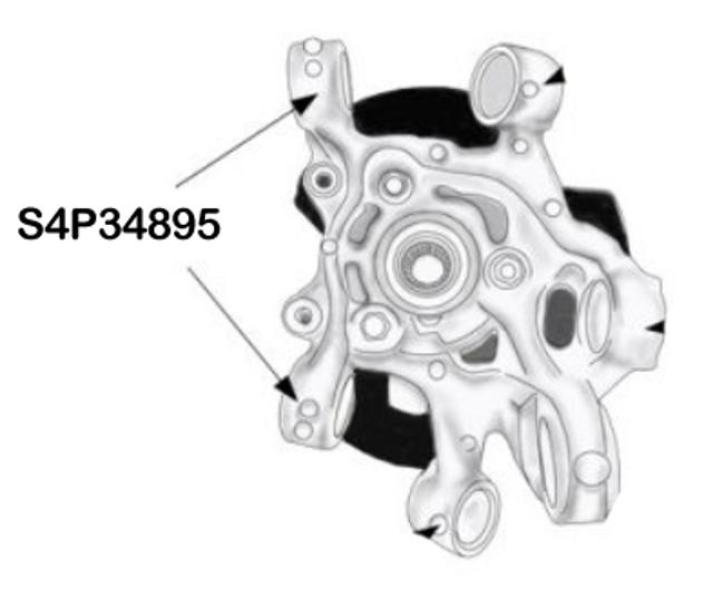 Rear Stub Axle Bush Kit